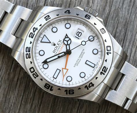 rolex explorer ii polar dial|rolex explorer ii watch.